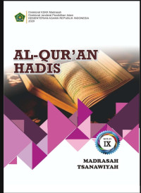 Image of AL-QUR‟AN HADIS MTS KELAS IX